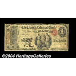 Piqua, OH - $1 Original Fr. 380 The Piqua NB