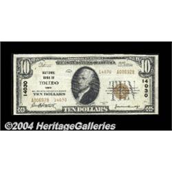 Toledo, OH - $10 1929 Ty. 2 NB of Toledo Ch. #