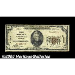 Ardmore, OK - $20 1929 Ty. 1 Exchange NB Ch. #