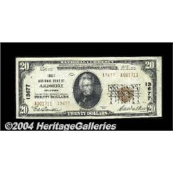 Ardmore, OK - $20 1929 Ty. 2 First NB Ch. #