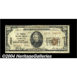 Cushing, OK - $20 1929 Ty. 2 The Farmers NB