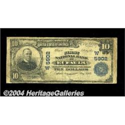 Eufaula, OK - $10 1902 Plain Back Fr. 633 The