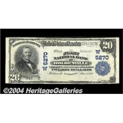 Holdenville, OK - $20 1902 Plain Back Fr. 659