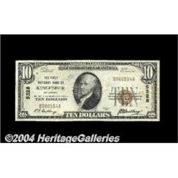Kingfisher, OK - $10 1929 Ty. 1 The First NB