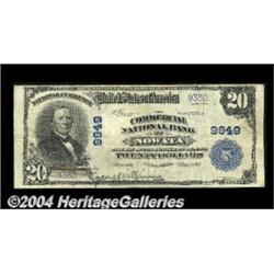 Nowata, OK - $20 1902 Plain Back Fr. 653 The