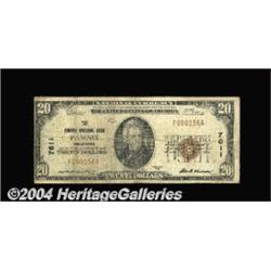 Pawnee, OK - $20 1929 Ty. 1 The Pawnee NB Ch.