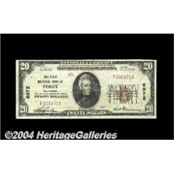Perry, OK - $20 1929 Ty. 1 The First NB Ch. #