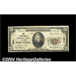 Ponca City, OK - $20 1929 Ty. 1 First NB Ch. #