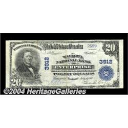 Enterprise, OR - $20 1902 Plain Back Fr. 652