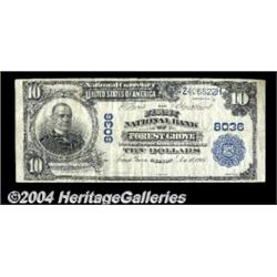 Forest Grove, OR - $10 1902 Plain Back Fr. 625