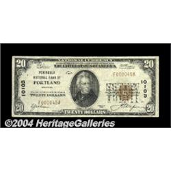 Portland, OR - $20 1929 Ty. 1 Peninsula NB Ch.