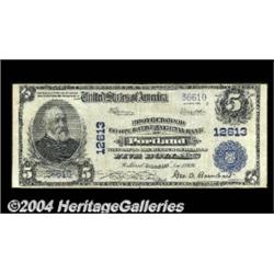 Portland, OR - $5 1902 Plain Back Fr. 609