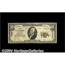 Cecil, PA - $10 1929 Ty. 2 First NB Ch. #