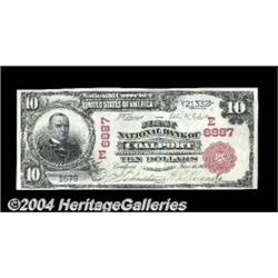 Coalport, PA - $10 1902 Red Seal Fr. 613 The