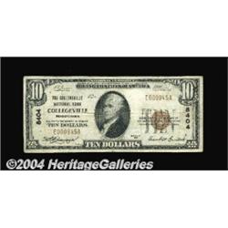 Collegeville, PA - $10 1929 Ty. 1 The