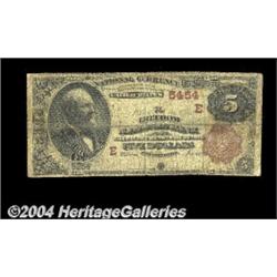 Freedom, PA - $5 1882 Brown Back Fr. 477 The