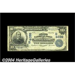 Mifflintown, PA - $10 1902 Plain Back Fr. 626