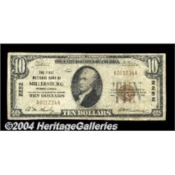 Millersburg, PA - $10 1929 Ty. 1 The First NB