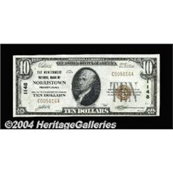 Norristown, PA - $10 1929 Ty. 1 The Montgomery