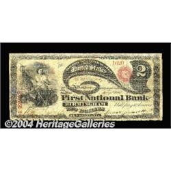 Birmingham, PA - $2 Original Fr. 387 The First