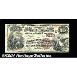 Pittsburgh, PA - $10 1882 Brown Back Fr. 490