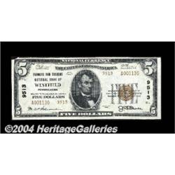 Westfield, PA - $5 1929 Ty. 2 Farmers &