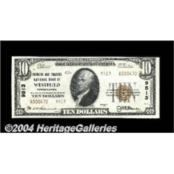 Westfield, PA - $10 1929 Ty. 2 Farmers &