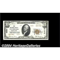 Wilmerding, PA - $10 1929 Ty. 2 First NB Ch. #