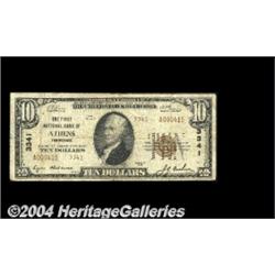 Athens, TN - $10 1929 Ty. 2 The First NB Ch. #