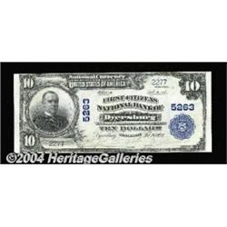 Dyersburg, TN - $10 1902 Plain Back Fr. 633