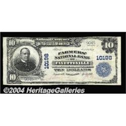 Fayetteville, TN - $10 1902 Plain Back Fr. 628