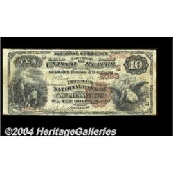 McMinnville, TN - $10 1882 Brown Back Fr. 490