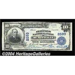 McMinnville, TN - $10 1902 Plain Back Fr. 634