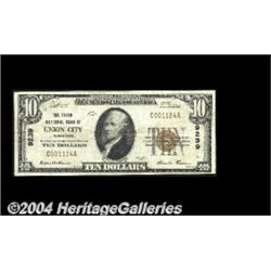 Union City, TN - $10 1929 Ty. 1 The Third NB