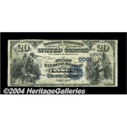 Anson, TX - $20 1882 Date Back Fr. 555 The