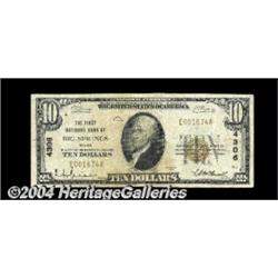 Big Spring, TX - $10 1929 Ty. 1 The First NB