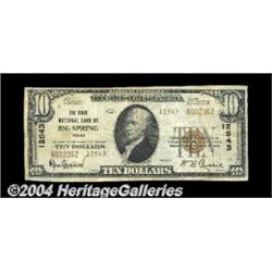 Big Spring, TX - $10 1929 Ty. 2 The State NB