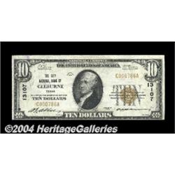 Cleburne, TX - $10 1929 Ty. 1 The City NB Ch.