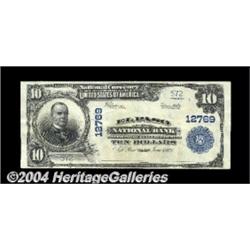 El Paso, TX - $10 1902 Plain Back Fr. 635 El