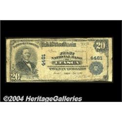 Itasca, TX - $20 1902 Plain Back Fr. 654 The