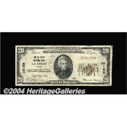 La Coste, TX - $20 1929 Ty. 1 The La Coste NB