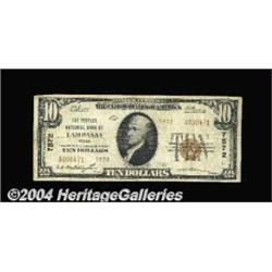 Lampasas, TX - $10 1929 Ty. 2 The Peoples NB