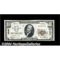 Lipan, TX - $10 1929 Ty. 1 The First NB Ch. #