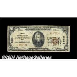 Sulphur Springs, TX - $20 1929 Ty. 1 The City