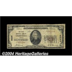 Thornton, TX - $20 1929 Ty. 1 The First NB Ch.