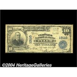 Tyler, TX - $10 1902 Plain Back Fr. 635 The