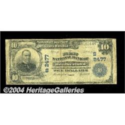 Weatherford, TX - $10 1902 Plain Back Fr. 633