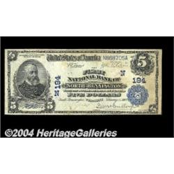 North Bennington, VT - $5 1902 Date Back Fr.