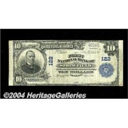 Springfield, VT - $10 1902 Plain Back Fr. 624