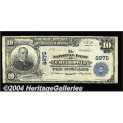 Chilhowie, VA - $10 1902 Plain Back Fr. 626